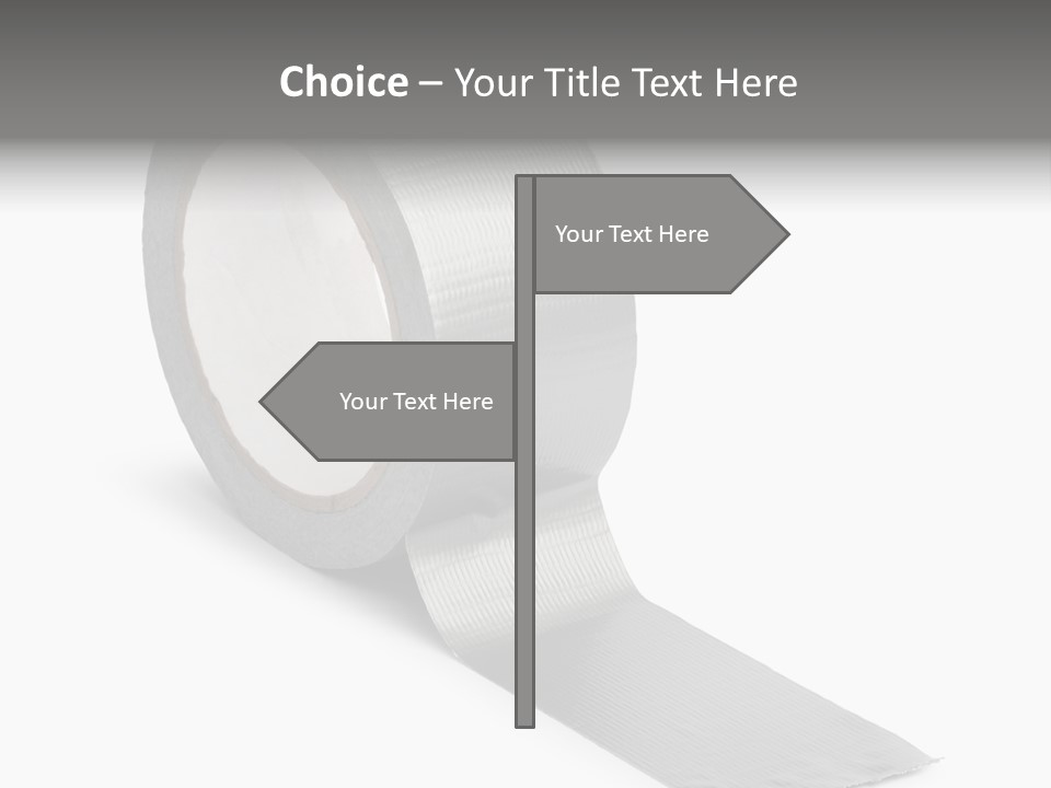 Background Sticky Repair PowerPoint Template
