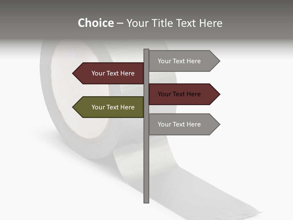 Background Sticky Repair PowerPoint Template