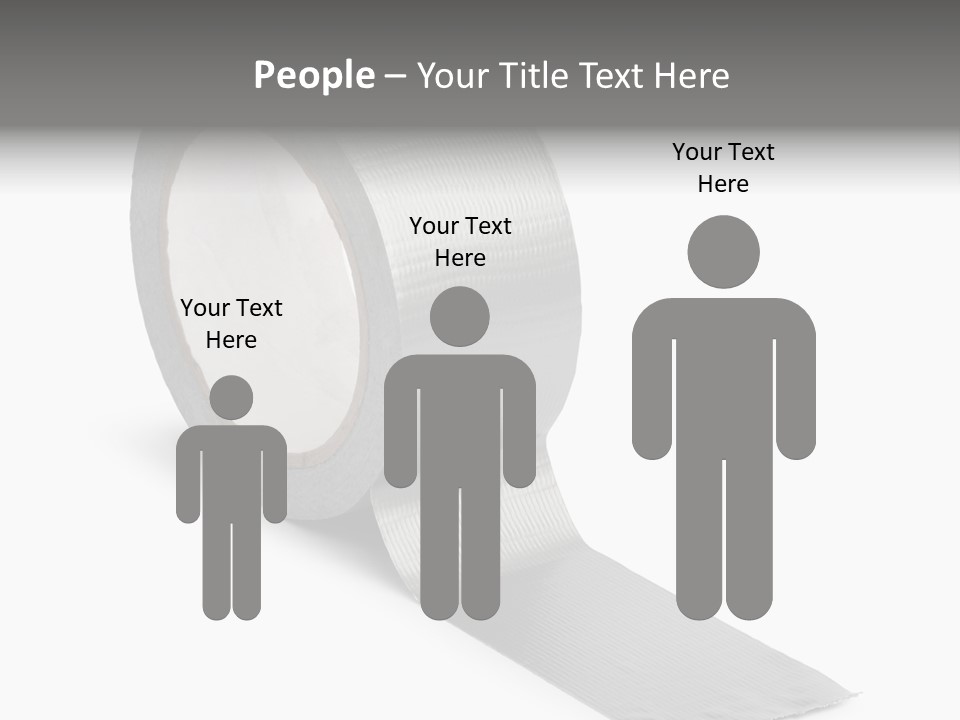 Background Sticky Repair PowerPoint Template