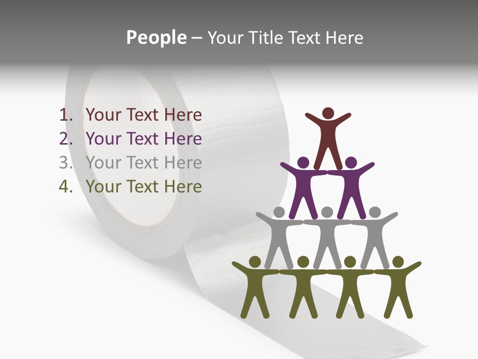 Background Sticky Repair PowerPoint Template