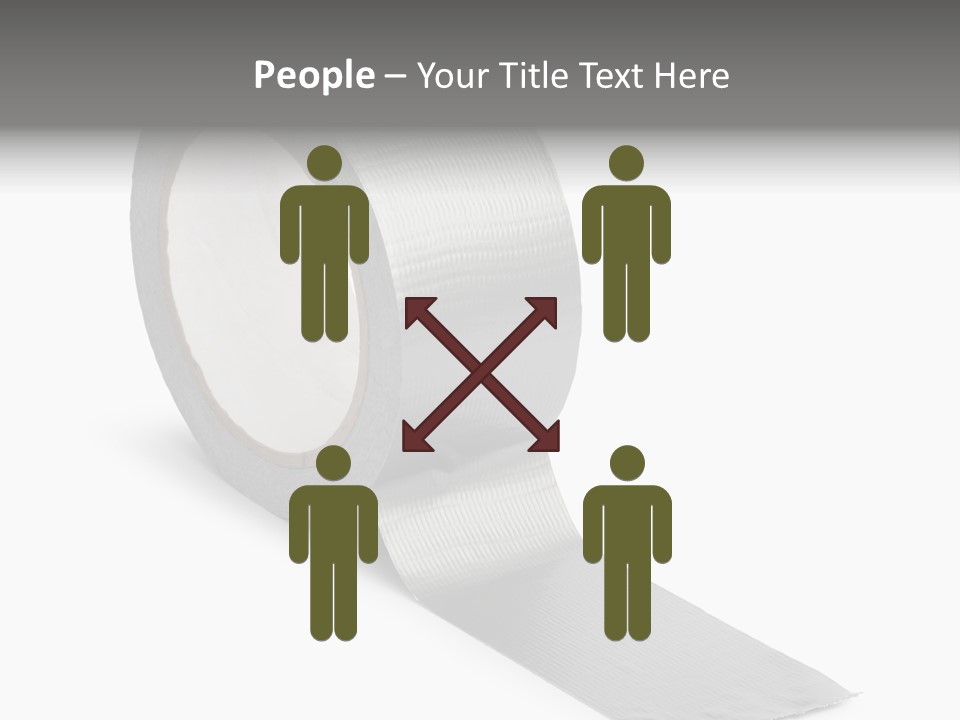 Background Sticky Repair PowerPoint Template