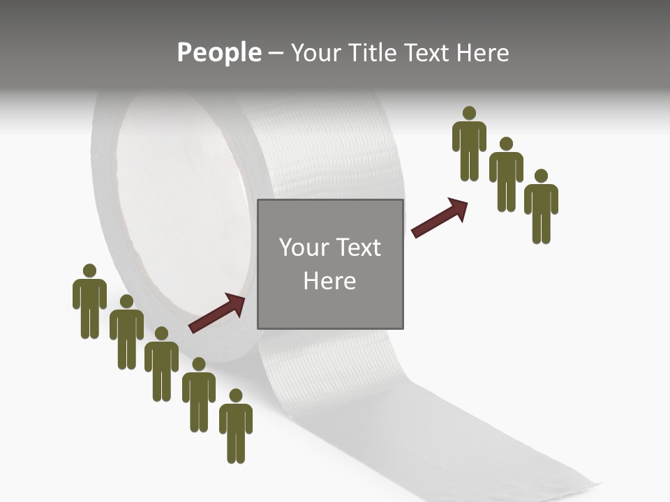 Background Sticky Repair PowerPoint Template