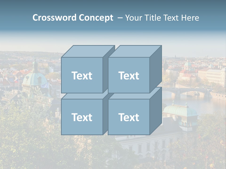 Bohemia Architecture Vltava PowerPoint Template