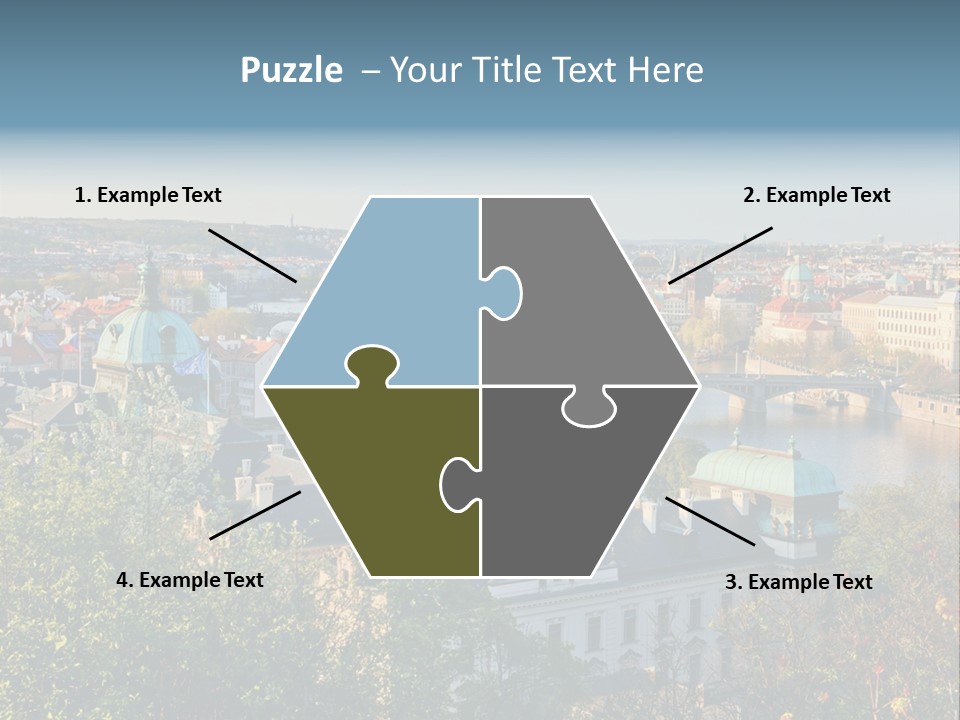 Bohemia Architecture Vltava PowerPoint Template