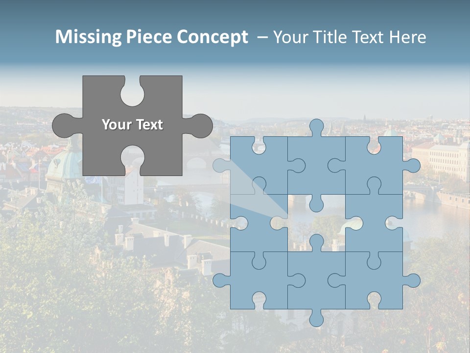 Bohemia Architecture Vltava PowerPoint Template