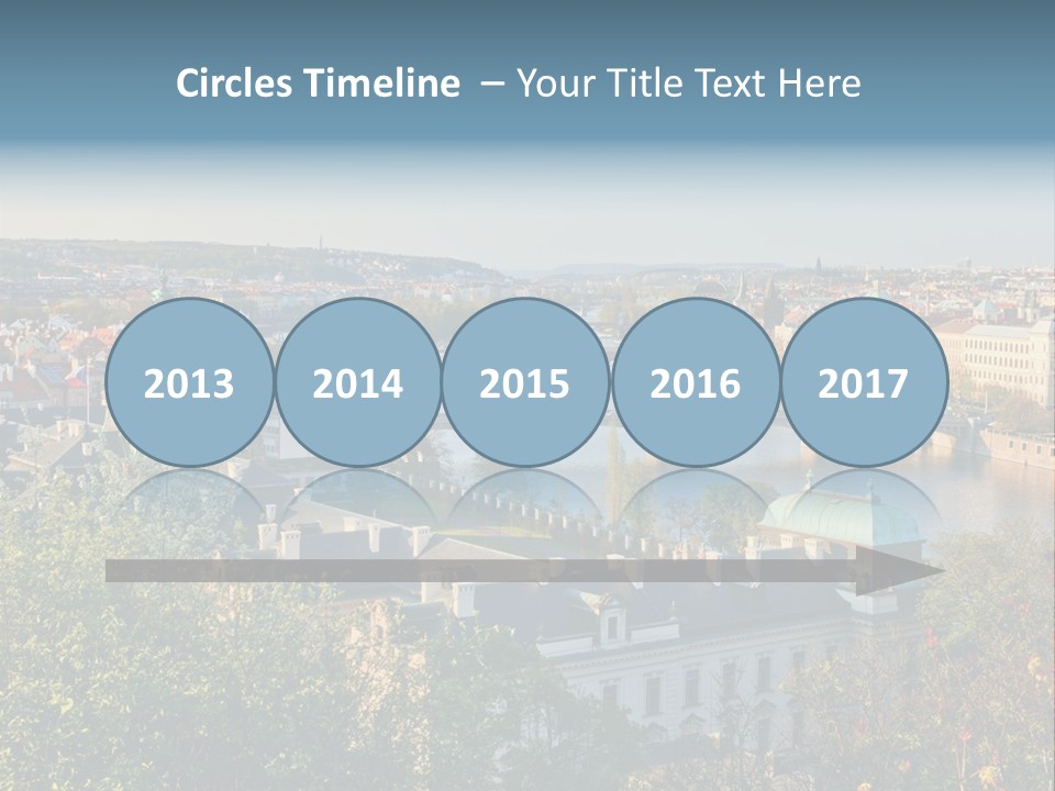 Bohemia Architecture Vltava PowerPoint Template