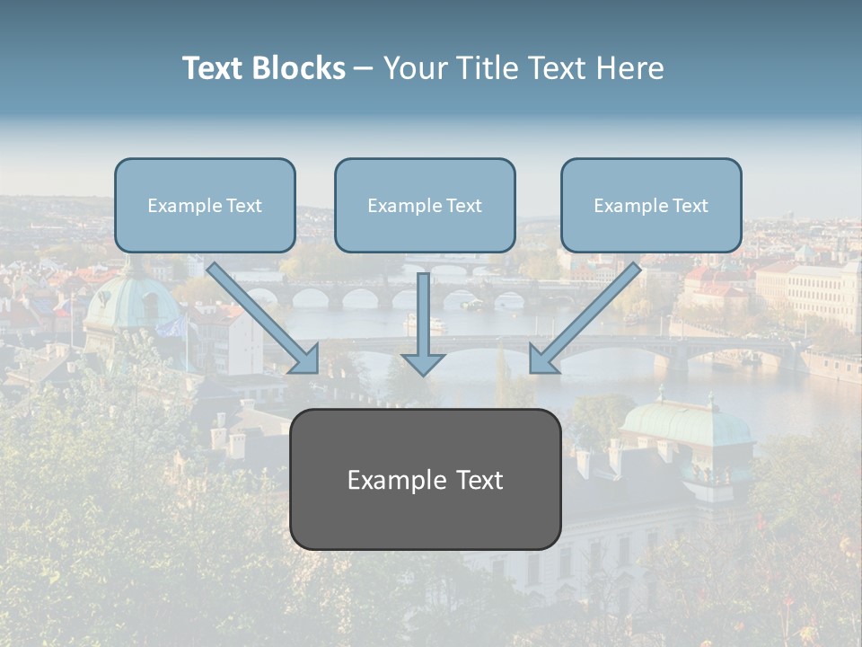 Bohemia Architecture Vltava PowerPoint Template