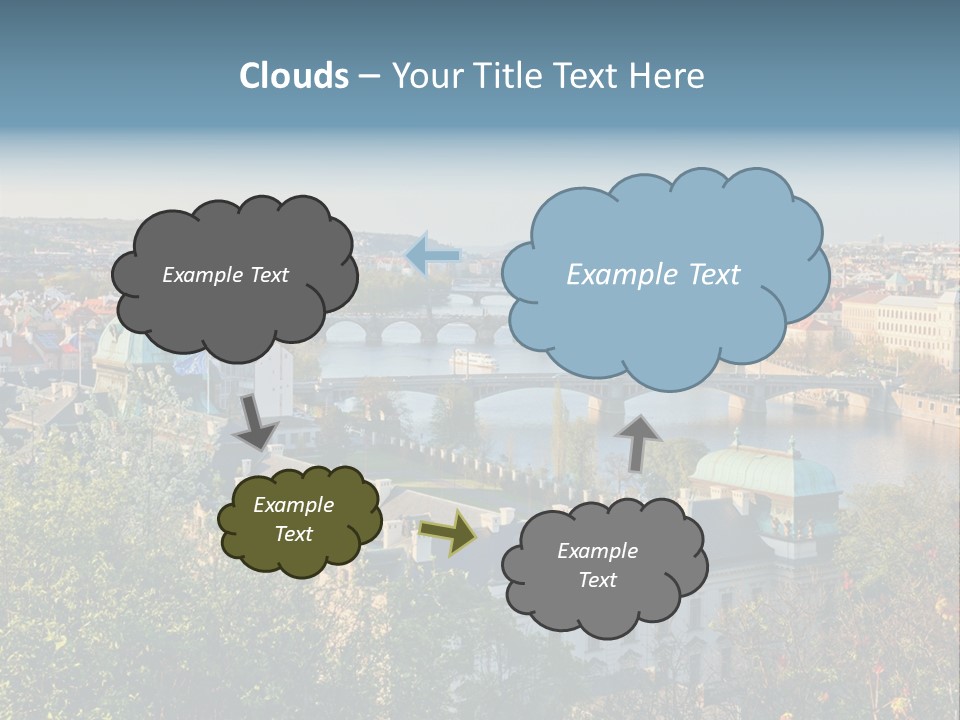 Bohemia Architecture Vltava PowerPoint Template