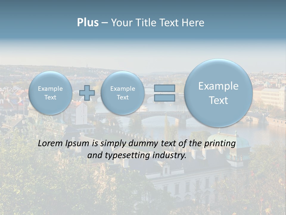 Bohemia Architecture Vltava PowerPoint Template