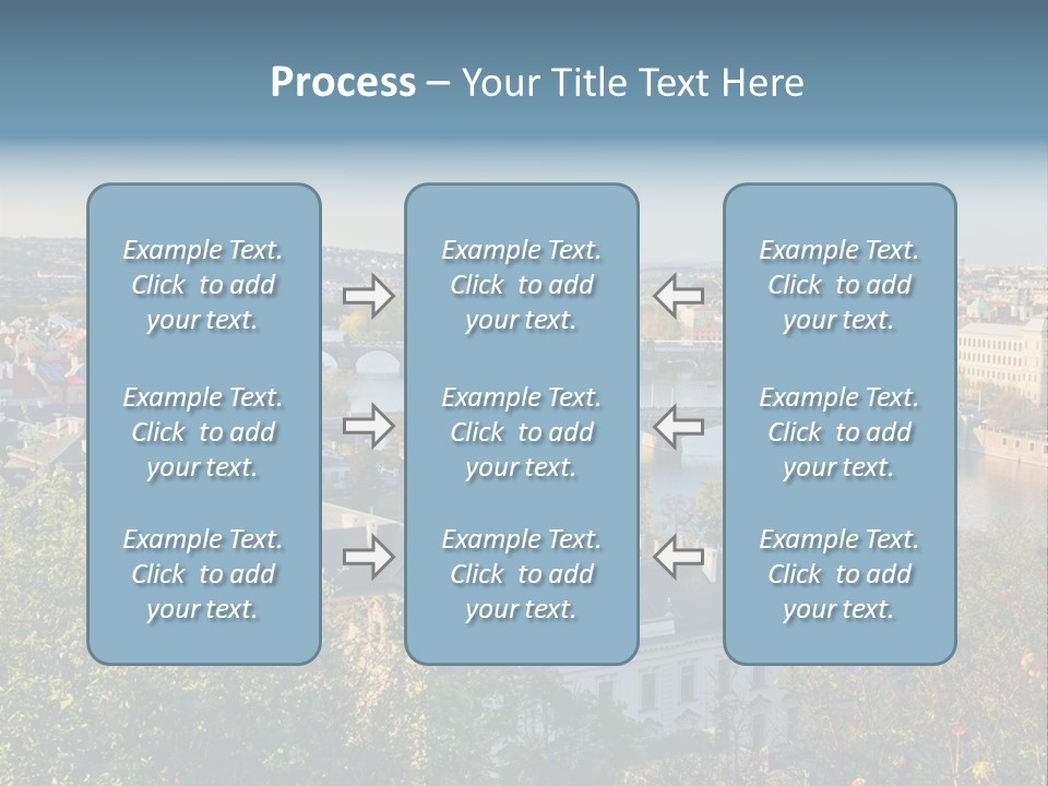 Bohemia Architecture Vltava PowerPoint Template