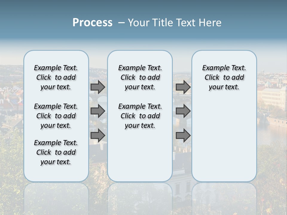 Bohemia Architecture Vltava PowerPoint Template