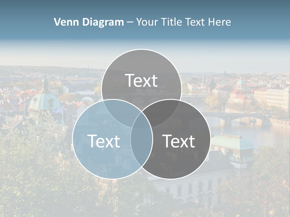 Bohemia Architecture Vltava PowerPoint Template