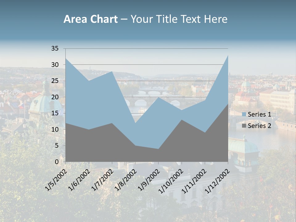 Bohemia Architecture Vltava PowerPoint Template