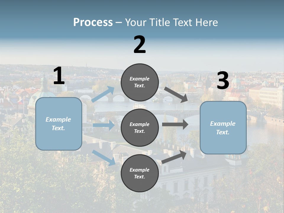 Bohemia Architecture Vltava PowerPoint Template