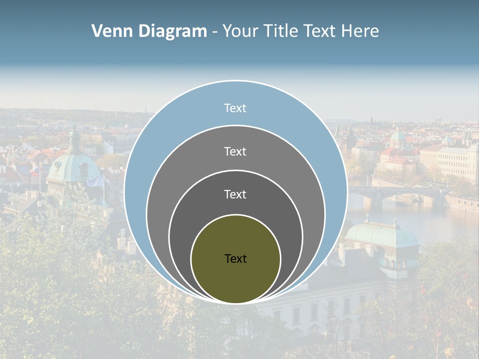 Bohemia Architecture Vltava PowerPoint Template