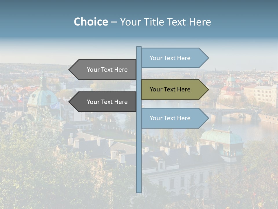 Bohemia Architecture Vltava PowerPoint Template