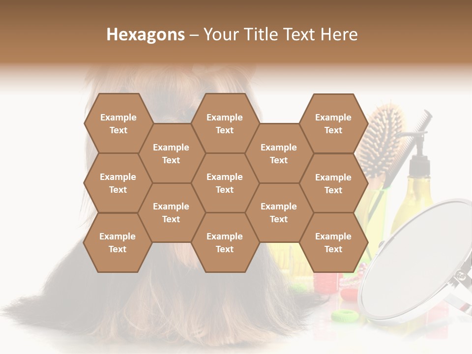 Scissors Happiness Items PowerPoint Template