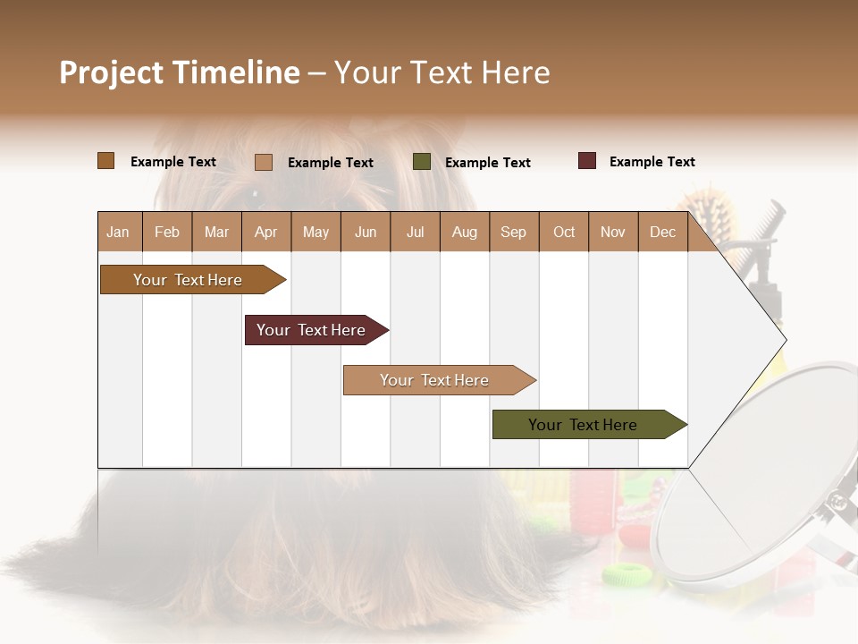 Scissors Happiness Items PowerPoint Template