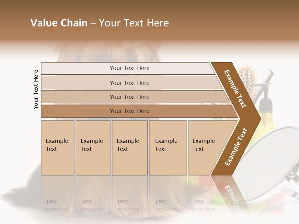 Scissors Happiness Items PowerPoint Template