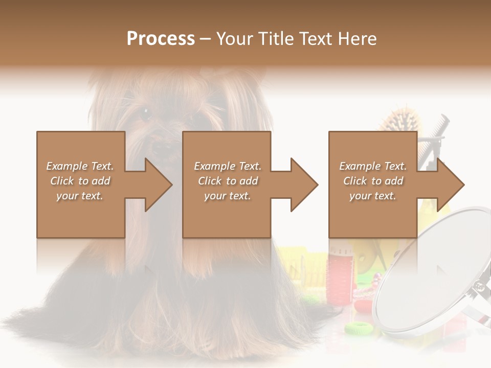 Scissors Happiness Items PowerPoint Template