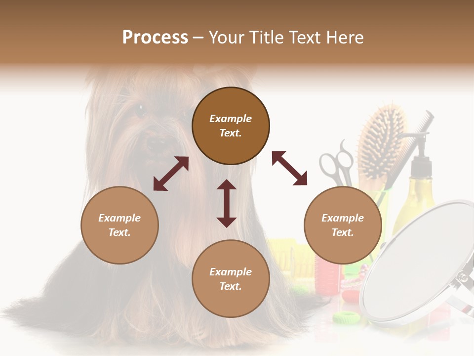 Scissors Happiness Items PowerPoint Template