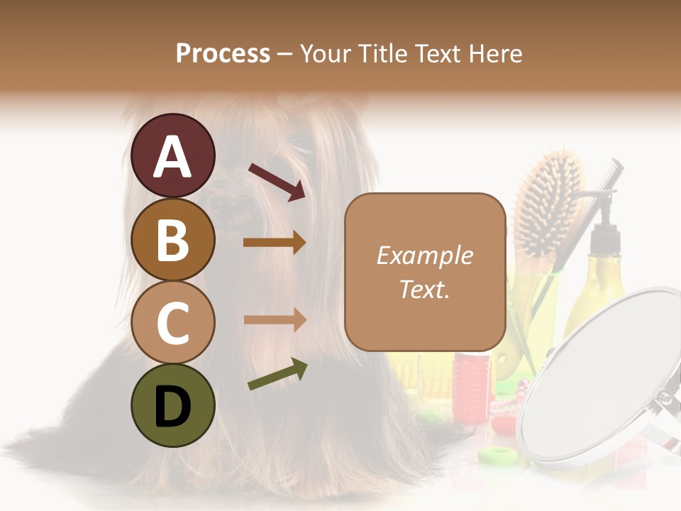 Scissors Happiness Items PowerPoint Template