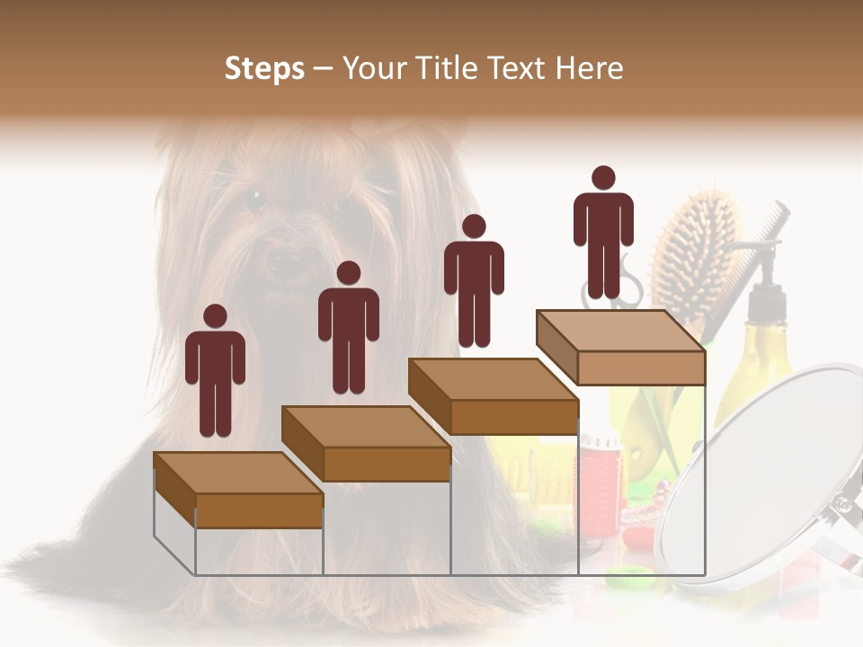 Scissors Happiness Items PowerPoint Template