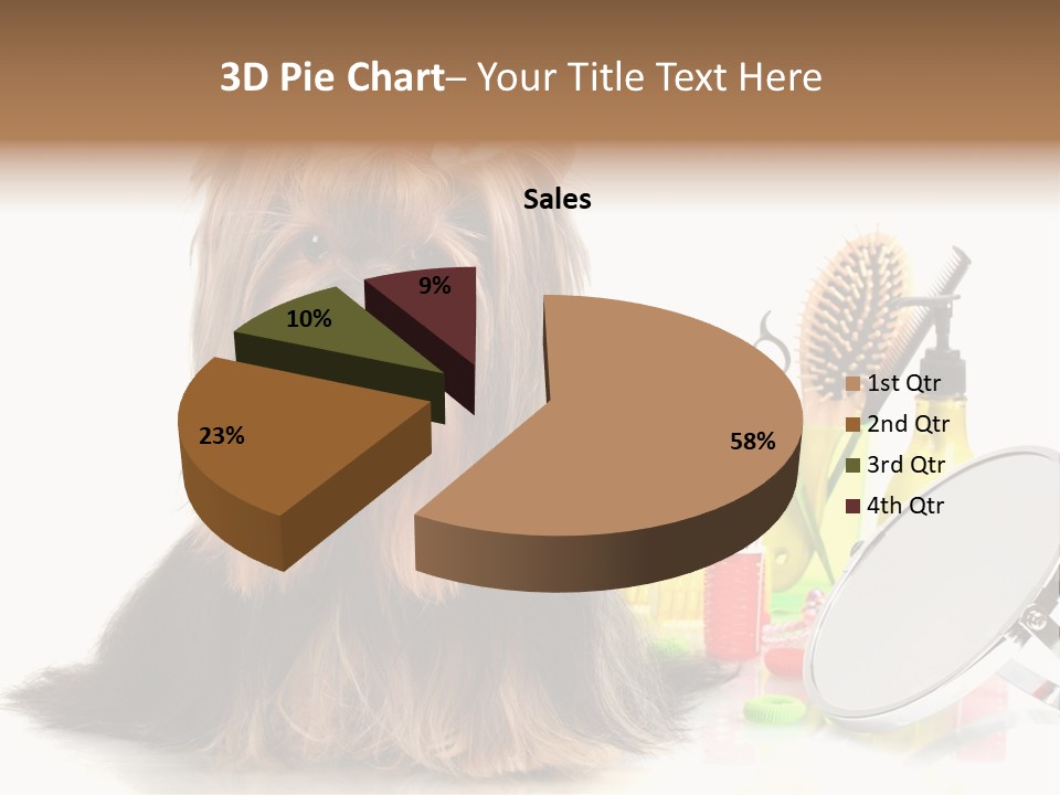 Scissors Happiness Items PowerPoint Template