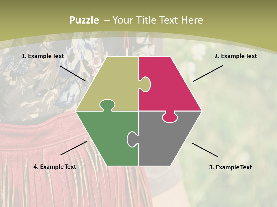 Look Stylish Grass PowerPoint Template