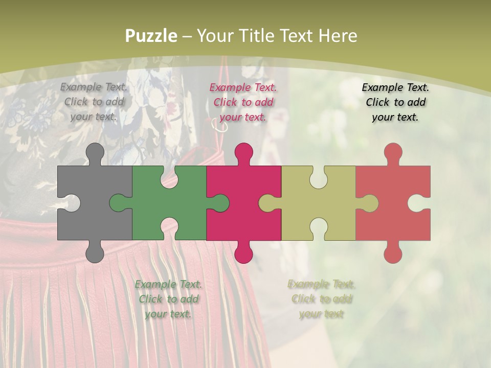 Look Stylish Grass PowerPoint Template