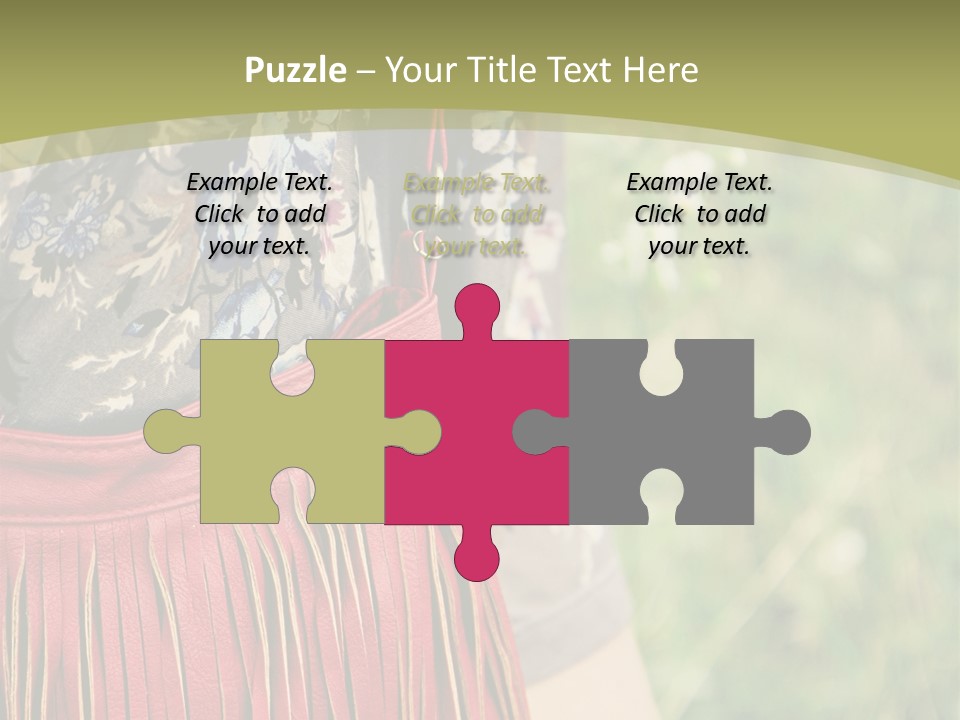 Look Stylish Grass PowerPoint Template