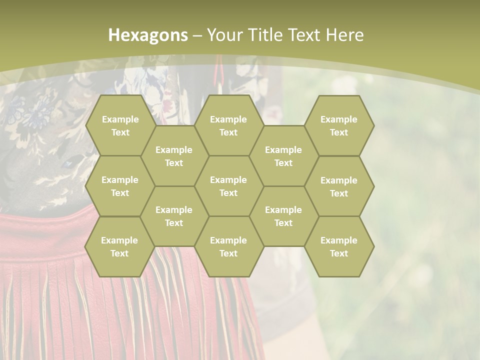 Look Stylish Grass PowerPoint Template