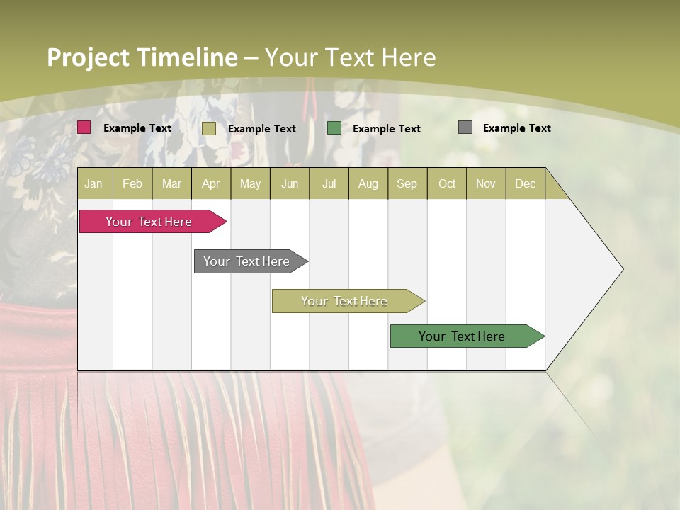 Look Stylish Grass PowerPoint Template