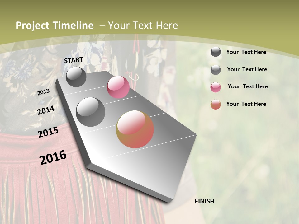 Look Stylish Grass PowerPoint Template