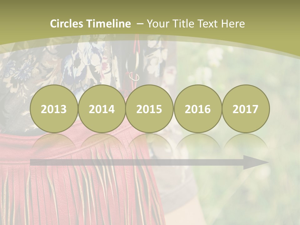 Look Stylish Grass PowerPoint Template