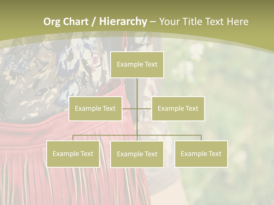 Look Stylish Grass PowerPoint Template