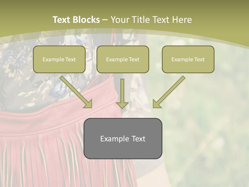 Look Stylish Grass PowerPoint Template