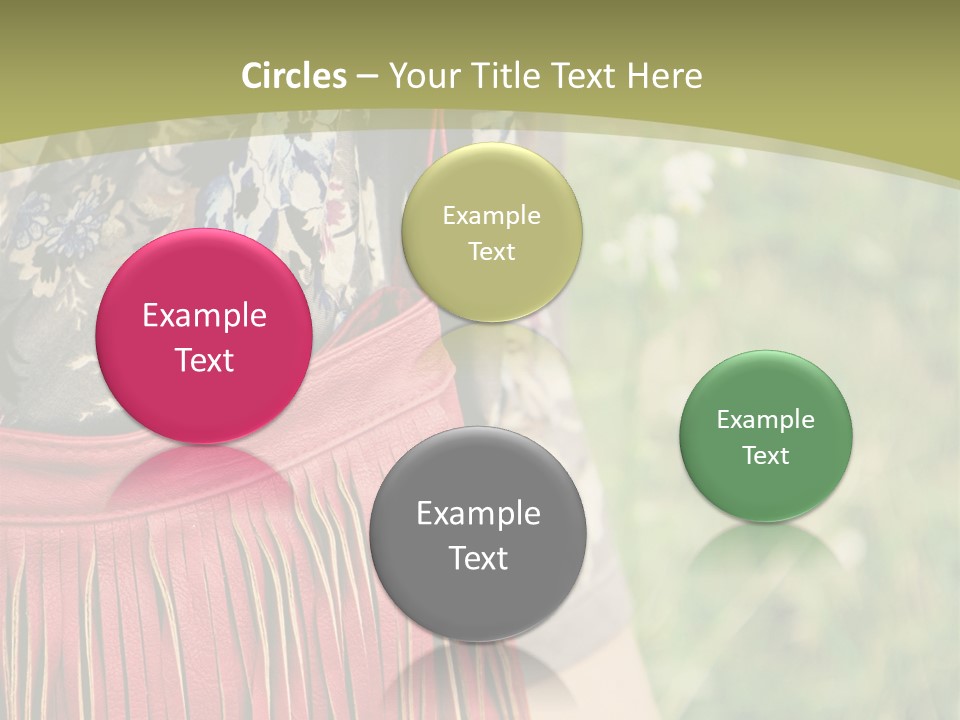 Look Stylish Grass PowerPoint Template