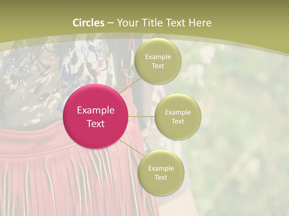 Look Stylish Grass PowerPoint Template