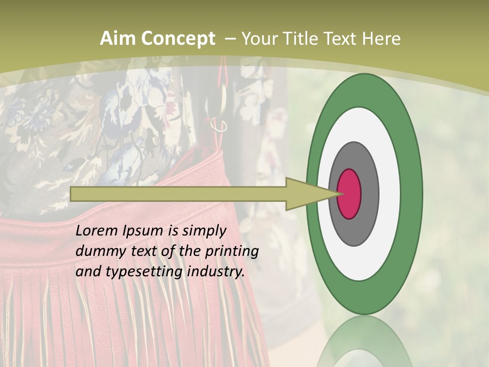 Look Stylish Grass PowerPoint Template