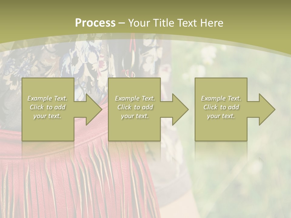 Look Stylish Grass PowerPoint Template