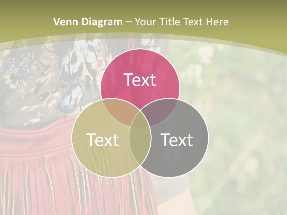 Look Stylish Grass PowerPoint Template