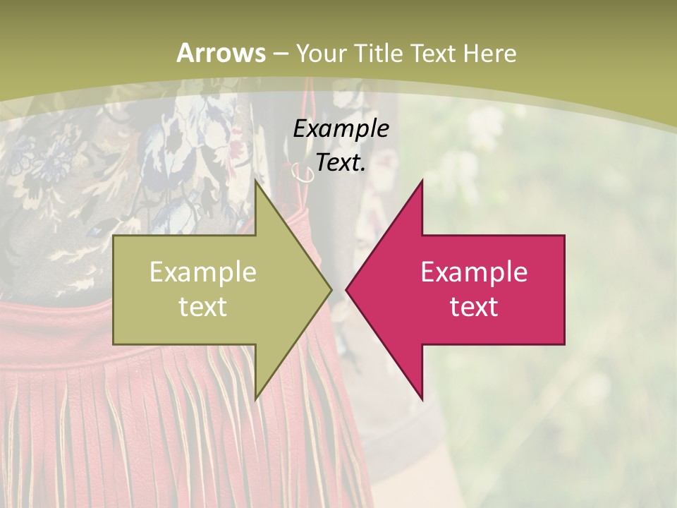 Look Stylish Grass PowerPoint Template