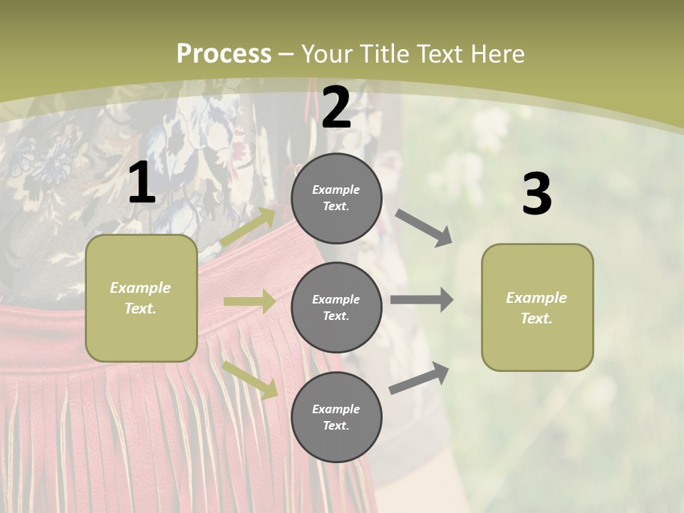 Look Stylish Grass PowerPoint Template