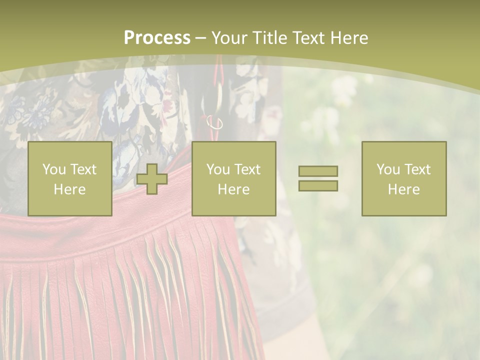 Look Stylish Grass PowerPoint Template