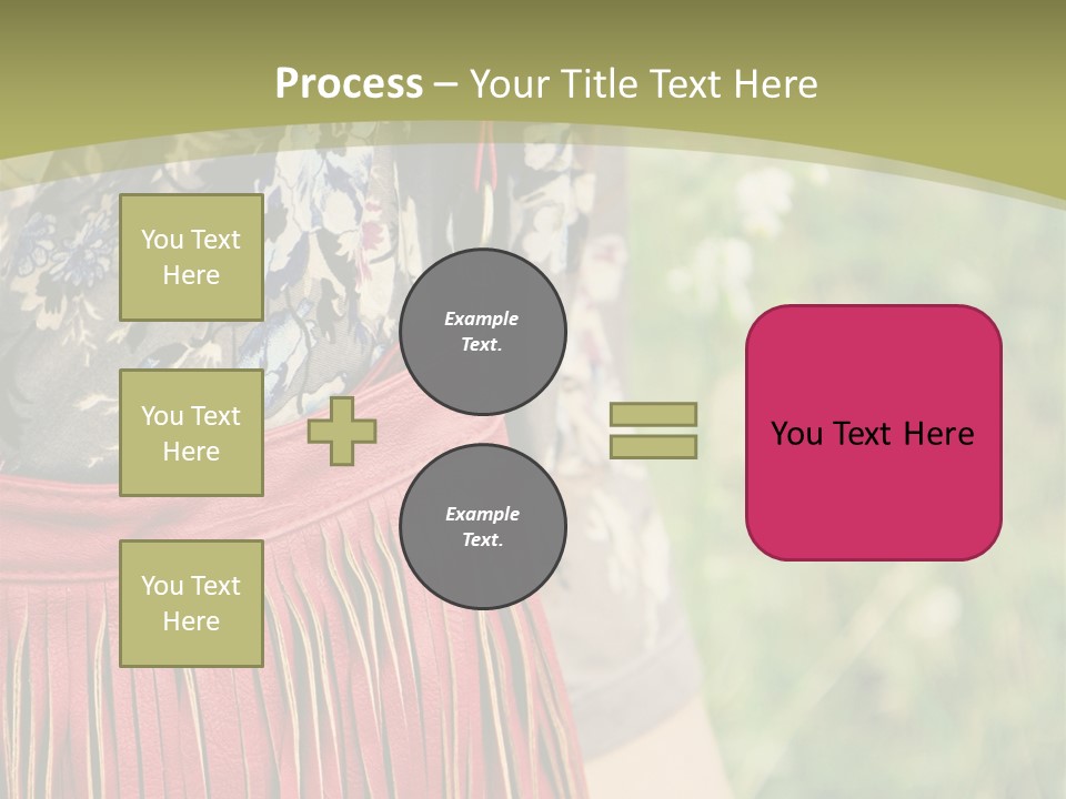 Look Stylish Grass PowerPoint Template