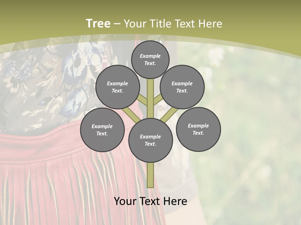 Look Stylish Grass PowerPoint Template