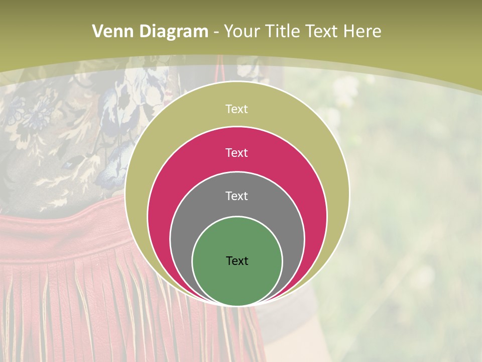 Look Stylish Grass PowerPoint Template