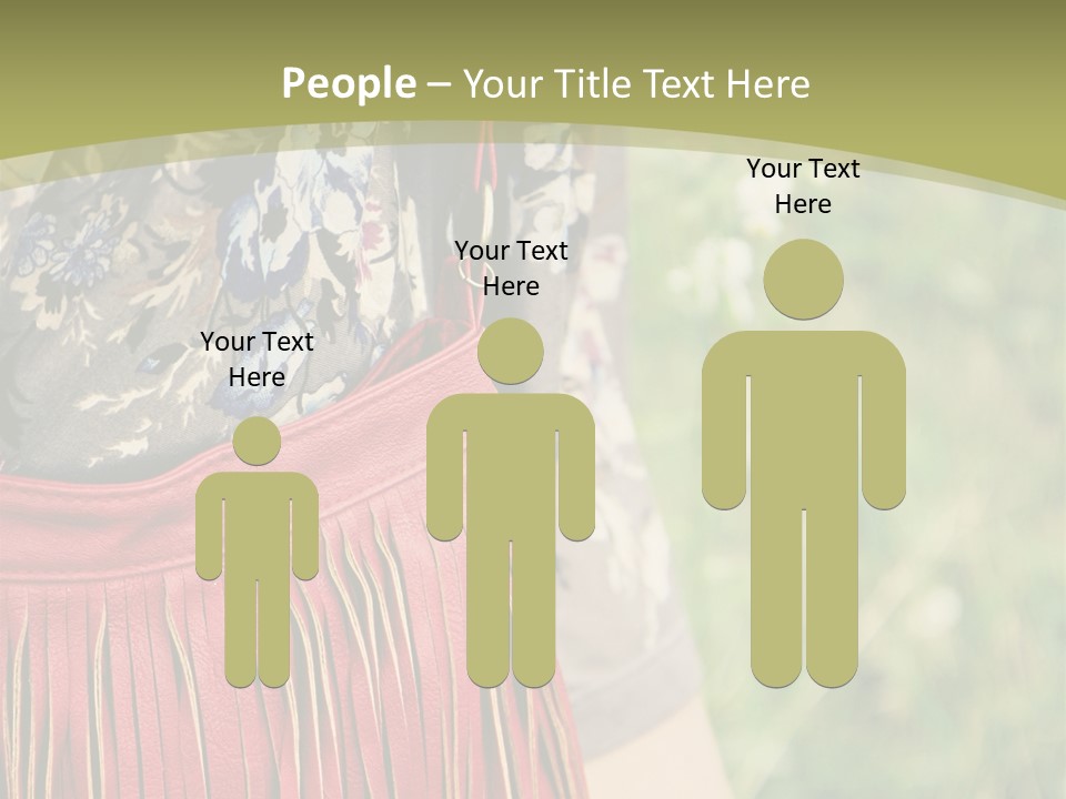 Look Stylish Grass PowerPoint Template