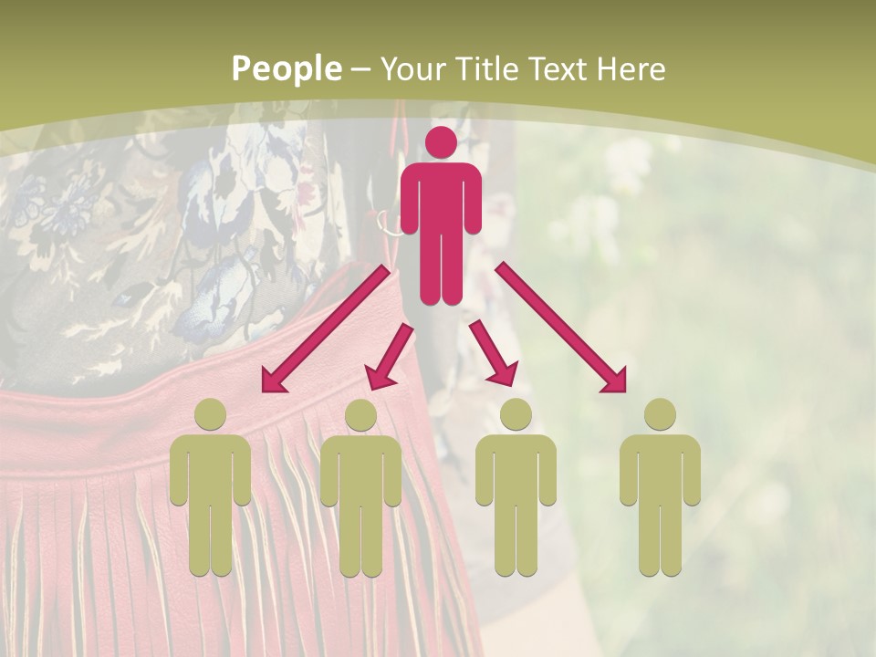 Look Stylish Grass PowerPoint Template